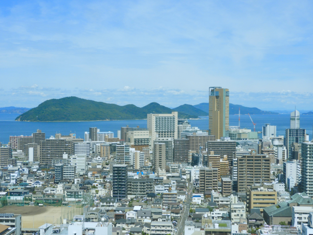 高松市の街並み