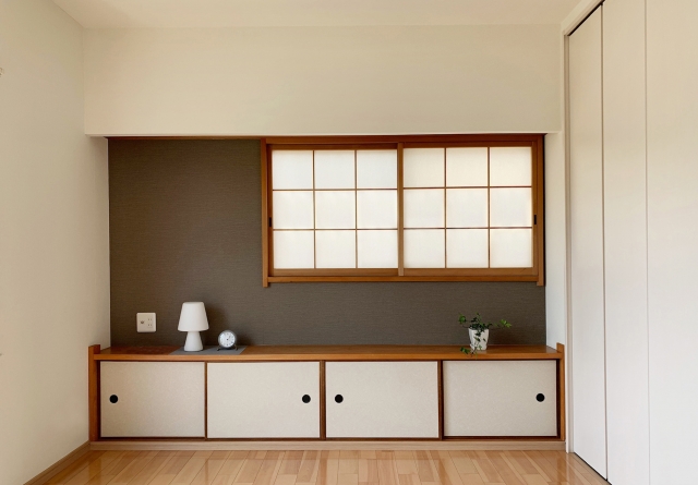 和洋折衷の部屋